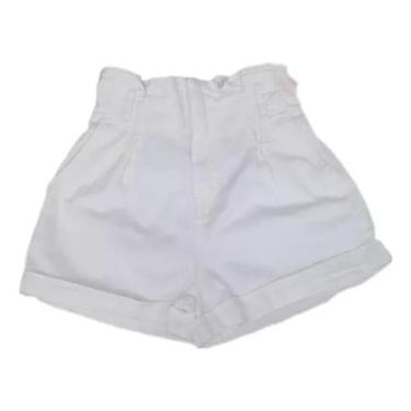 Imagem de WWZ FASHION Short Feminino Jeans Detalhe em Elástico na Cintura 9004, 