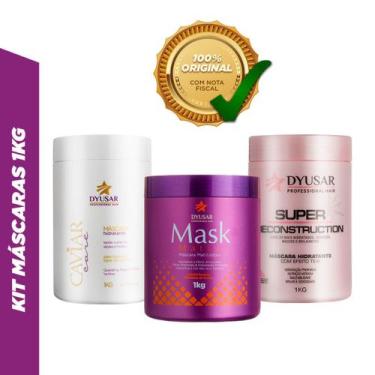 Imagem de Kit de Terapia Capilar Blond para cabelos Loiros da Dyusar - DYUSAR Co