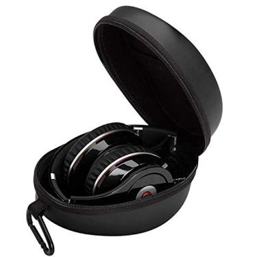 Imagem de Capa rígida de viagem para Beats Solo 3, Solo 4, Solo2, Solo Pro, Studio 3, iJoy, MPOW 059, Skullcandy Crusher Evo, Elecder i39, fone de ouvido sem fio Bluetooth dobrável, fone de ouvido