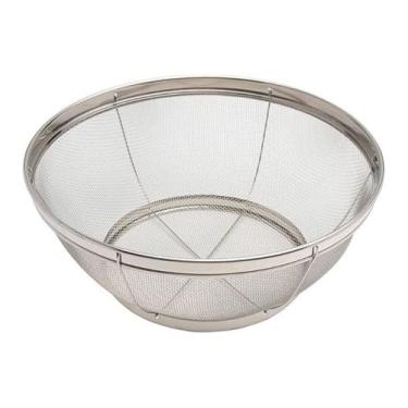 Imagem de Escorredor 25cm Multiuso Aço Inox - MIMO STYLE