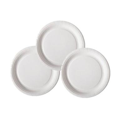 Imagem de Prato Pratinho Biodegradável Branco N3 25 Un - Duni