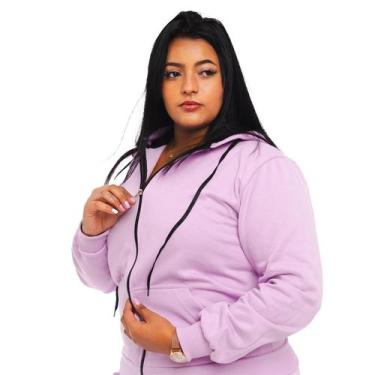 Imagem de Blusa de Moletom Feminina Corte Slim Conforto e Sofisticação Confira A