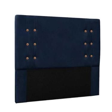 Imagem de Cabeceira King Size Casal Cama Box Quarto Estofada 1,95m Artemis - Man