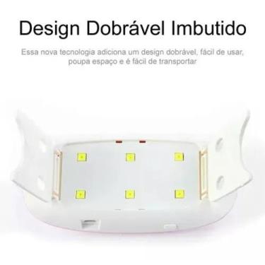 Imagem de Cabine De Secar Unhas Uv Led para Todos os Tipos de Gel - Sunmini