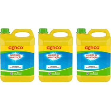 Imagem de 3 Genco Pool-trat Algicida Manutenção 5 Litros