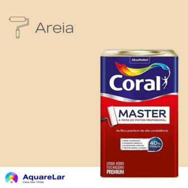 Imagem de Coral Master Fosco 16L, AREIA