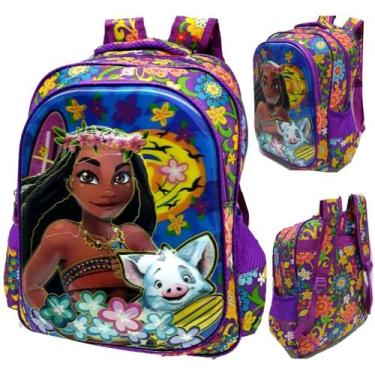 Imagem de Mochila Escolar Feminina Infantil 01775 - PLAT1