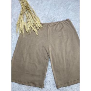 Imagem de Bermuda Segunda Pele Plus Size do 48 ao 60 - Orquídea Lingerie, Chocol