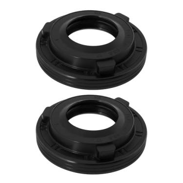 Imagem de Micro Traders 2 peças de vedação de banheira de lavadora WH02X10032 WH02X1196 PS4704237 substituição de selos de máquina de lavar compatível com arruelas GE compatíveis com arruelas Hotpoint