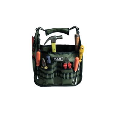 Imagem de Mala Aberta Solze Para Ferramentas, Múltiplos Compartimentos, Alça de Transporte