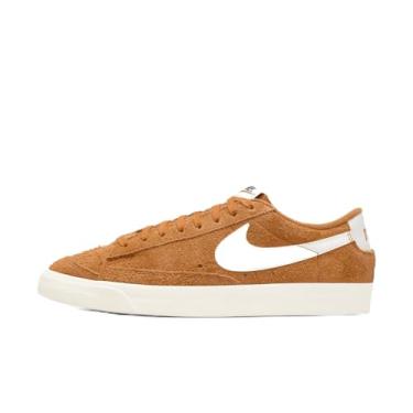 Imagem de Nike Blazer Low '77 Vintage Tênis feminino (FQ8060-801, Monarch/Coconut Milk/Dark Russet/Sail) tamanho 38
