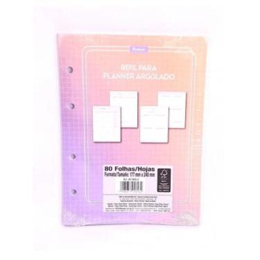 Imagem de Refil Agenda Planner Argolada Colegial Foroni 4979450