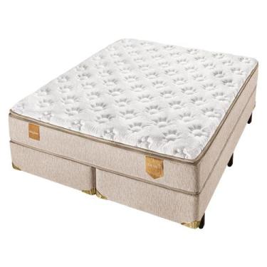 Imagem de Conjunto Box Super King Molas Ensacadas Americanflex Balance 193x203x7