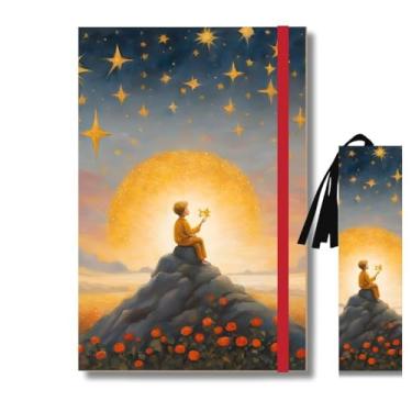 Imagem de Caderno Pequeno principe 02 capa flexivel A5-50 Folhas + Marcador de Página