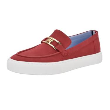 Imagem de Tommy Hilfiger Tênis feminino Wilfer, Médio Vermelho 610, 37