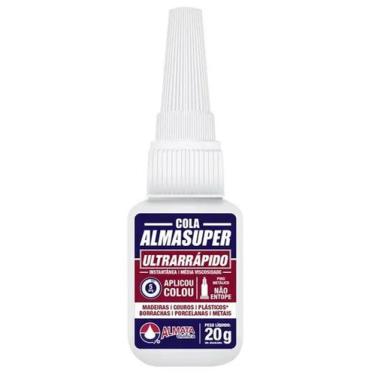 Imagem de Cola Intantanea Almasuper Ultrarrapida 20g