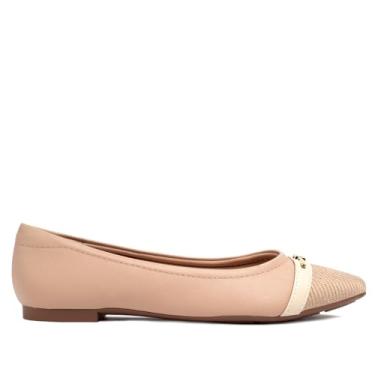 Imagem de Sapatilha Feminina Modare Bico Fino (Creme beige, BR, Adulto, Numérico, M, 38)