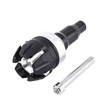 Imagem de MUNEFE Quadro Slider Quedas Protetor Anti Bater Caps, Sliders Quadro Anti Bater Protetor, Motocicleta Anti Bater Caps Protetor para a maioria dass motos (Prata)