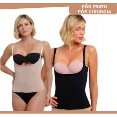 Imagem de Camiseta Pós Parto P/ Gravidas Pós Cirurgia Alta Compressão - Wild, Pa