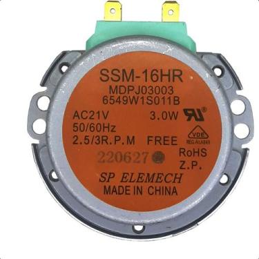 Imagem de Motor Prato Giratório Microondas Ssm16hr LG 6549w1s011b Orig