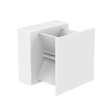 Imagem de Arandela efeito de parede 2 fachos regulável 5W LED externa Bivolt - I