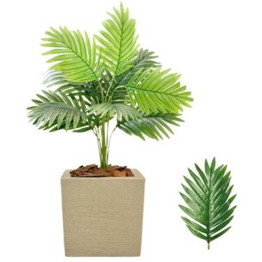 Imagem de Planta Palmeira Artificial Vaso Quadrado Completo - Flor Imp