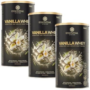 Imagem de Kit 3x Vanilla Whey (750g) - Essential Nutrition
