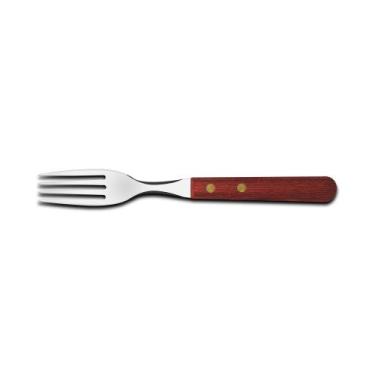 Imagem de Garfo para Sobremesa Cabo Polywood Vermelho 12 Pçs - Tramontina