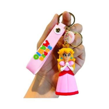 Imagem de Chaveiro 3D Super Mario Bros Para Crianças, Pingente De Bolsa Escolar,