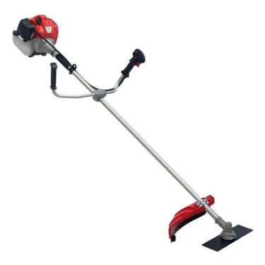 Imagem de Roçadeira Gasolina Anmax Cg430 Tb Com Faca 2 Pontas + Lamina Serra 80 Dentes P/ Corte De Galhos E Troncos