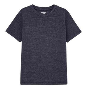 Imagem de Camiseta Infantil Hering Manga Curta Básica Slim Menino-Masculino