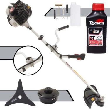 Imagem de Cortador de Grama Kawashima KW43-LE À Gasolina 2T 43cc 1,7HP Alta Rota