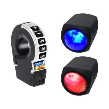 Imagem de E-bike motocicleta guiador carregamento usb áudio bt com interruptor c