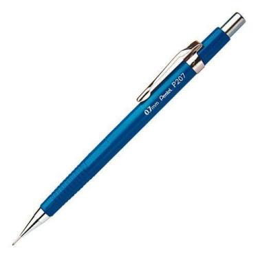 Imagem de Lapiseira 0.7 técnica P207 azul PENTEL