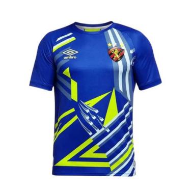 Imagem de Camisa Masculina Goleiro Sport Recife nº 1 Azul 2020, Azul, P