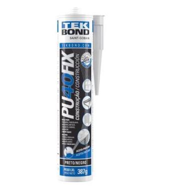 Imagem de Selante Pu40 Preto Cartucho 387g Tekbond