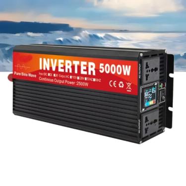 Imagem de 60v to 110v50hz,Inversor de onda senoidal pura de 72 V a 110 V, 5000 W, conversor CC de 12 V a 72 V a 110 V e 220 V CA, inversor de alta eficiência para residências, trailers