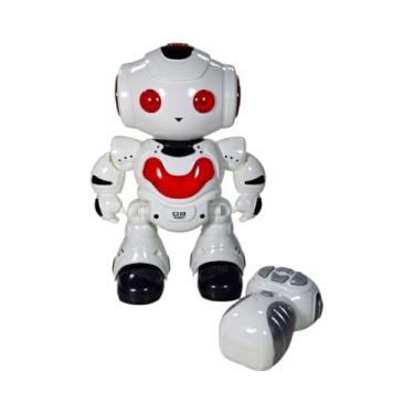 Imagem de Brinquedo Super Robo Com Controle Remoto Comande O que Ele Faz Brinque Se Divirta Dia Das Crianças (Vermelho)