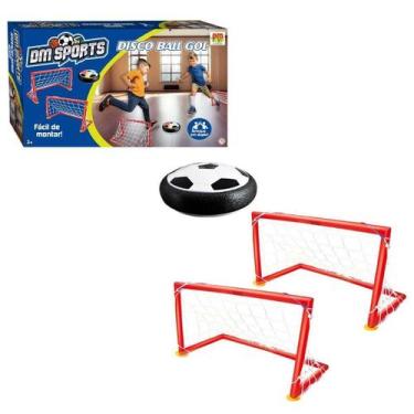 Imagem de Bola Flutuante Disco Ball Com Golzinho Futebol - Dm Sports - Dm Toys