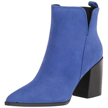 Imagem de NINE WEST Bota feminina Birds Ankle Boot, Azzuro rico, 7