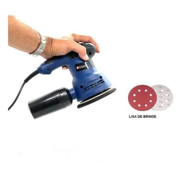 Imagem de Lixadeira Excêntrica Roto Orbital Elétrica 6 Velocidades
