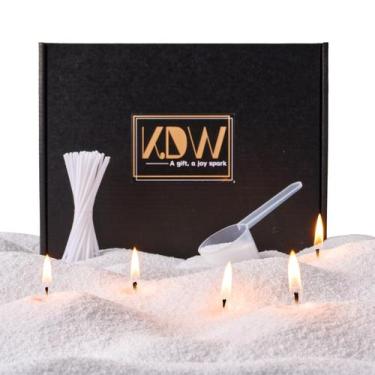 Imagem de Set de Cera en Arena para Velas perlada blanca sin aroma 2 kg con 50 m