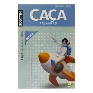 Imagem de Livro - Scottini Caça-Palavras (32p) N.2096 (Difícil)