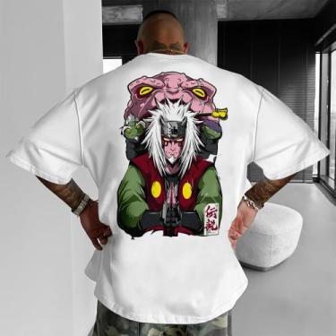 Imagem de Camiseta Camisa Naruto Kyuubi Shippuden Kurama Oversized Treino Gola R