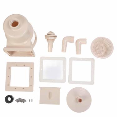 Imagem de Acouto Skimmer de Piscina Premium de 1,5 pol. - Skimmer de Drenagem de Piscina de Drenagem Pequena Tratamento Eficiente da Qualidade da água | Material ABS/PVC | Fácil de Instalar, Residenciais e