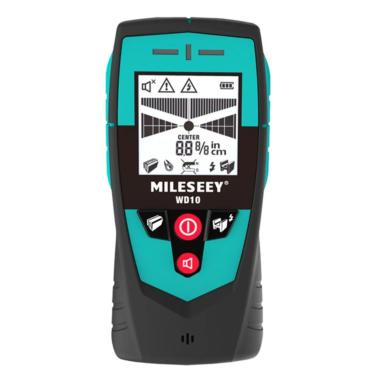 Imagem de Sensor Inteligente, Detector Multifuncional em Parede, Identifica e Localiza Estruturas Ocultas em Parede com Alta Precisão, Aviso Sonoro de Posição e Profundidade, como Cabos, Metais, Fios e Madeira