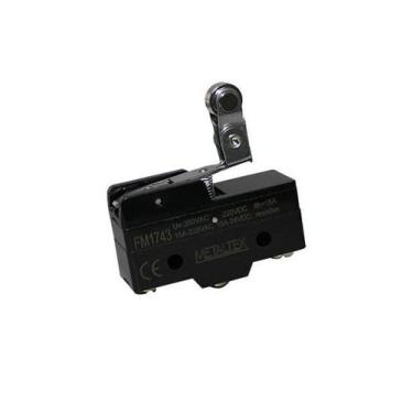 Imagem de Mercado livreChave Fim De Curso Rolete Unidirecional Fm1743 - Metaltex