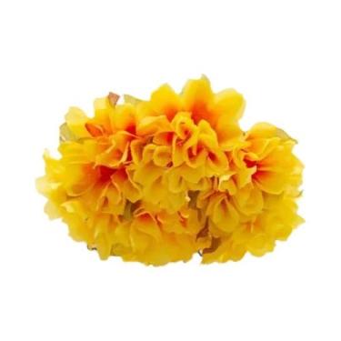 Imagem de 18 Peças De Flores Artificiais De Cravo De Seda Para Decoração De Nata