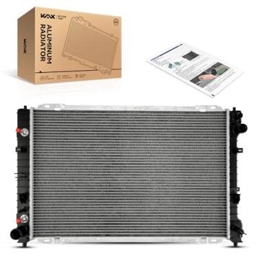 Imagem de KAX Radiador de resfriamento do motor CU13063, compatível com Grand Caravan 2008-2020, cidade e campo 2008-2016, 2009-2014 Routan, 2012-2015 C/V