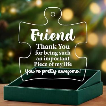 Imagem de Presente de amizade para melhor amiga, lembrança de feliz Natal para mulheres, meias de Natal para irmã, colega de trabalho ou alma gêmea, melhor no dia dos namorados ou aniversário, você é uma